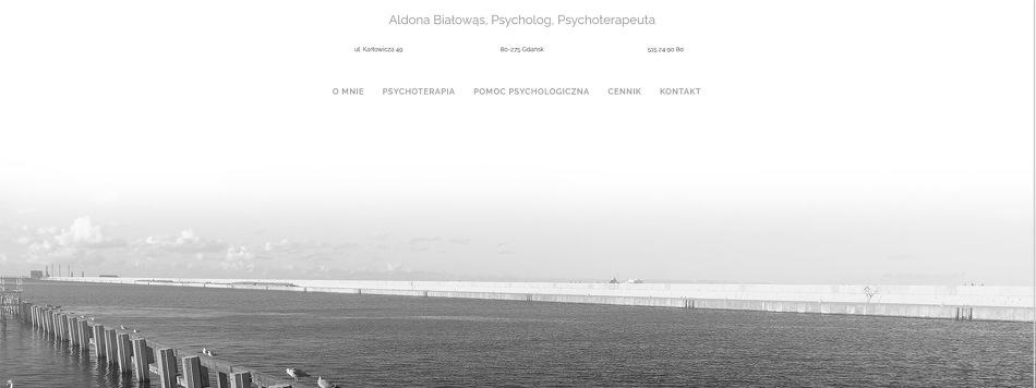 Psycholog - Psychoterapeuta Aldona Białowąs